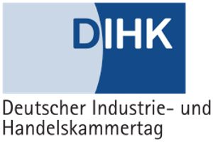 Deutscher Industrie- und handelskammertag Logo - Referenz der internetwarriors GmbH