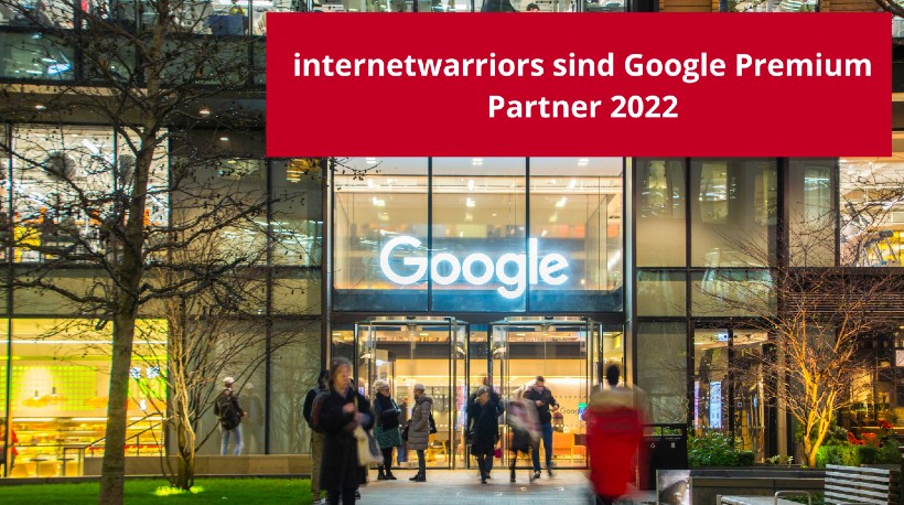 internetwarriors sind Google Premium Partner 2022
