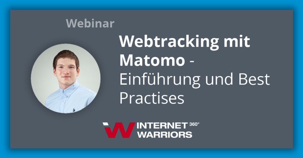 Halid Webinar Banner zum Thema: Webtracking mit Matomo