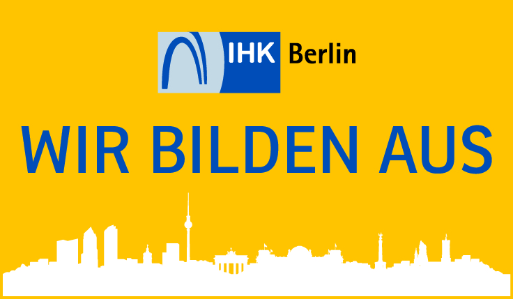 Logo der IHK - Wir bilden aus - internetwarriors GmbH